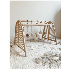 Hecho a mano de alta calidad ecológico ratán bebé playgym Niños Accesorios juguetes colgantes - Product Image 3