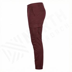 Pantalones Jogger Suaves y Cómodos, Personalizados, 100% Algodón Poliéster, Pantalones Casuales de Pierna Ancha para Hombre, Cómodos y Duraderos - Product Image 3