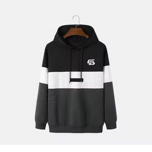 Sudaderas con capucha de invierno transpirables para hombre de último diseño 100% algodón y poliéster tela suave cuello con capucha venta en línea - Product Image 1