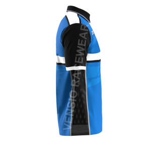 Polos de course imprimés courts respirants de haute qualité vêtements de sport à séchage rapide en polyester pour hommes adultes course de moto - Product Image 6