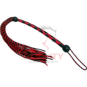 Nuevo látigo de cuero con hebras sin enredos y mango antideslizante, ideal para amantes del impacto y sesiones de juego provocativas. - Product Image 3