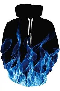 Sweats à capuche de sublimation légers 100% coton pour hommes de haute qualité personnalisables pour les activités de plein air d'hiver nouveau design de cordon - Product Image 2