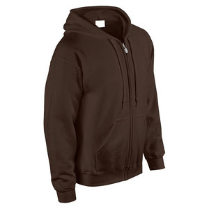 Sudadera con Capucha de Forro Polar de Algodón para Hombre, con Cierre y Logotipo Personalizado, de Alta Calidad, Ecológica, Estilo Urbano, Venta al Por Mayor - Product Image 1