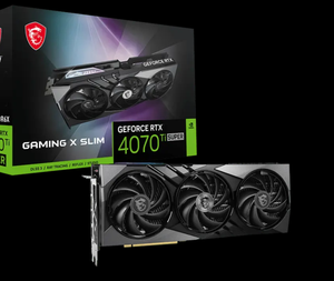 Ge FORCE RTX 4070 Ti Super 16G การ์ดจอแบบบางเฉียบสำหรับเล่นเกม