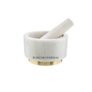 La mayoría de las ventas de alta calidad estándar de madera de acacia hecha de forma redonda de mortero y mortero de hierbas y especias molinillo suministros de utensilios de cocina - Product Image 5