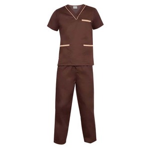 Uniformes de hospital, Top y pantalones, conjuntos de uniformes, venta al por mayor, traje de alta calidad, uniformes para correr de enfermera, Spandex médico, poliéster - Product Image 2