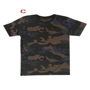 Camiseta personalizada con estampado de camuflaje para hombre Camiseta corta Poliéster/Algodón Tamaño personalizado Servicio OEM Punto personalizado - Product Image 5