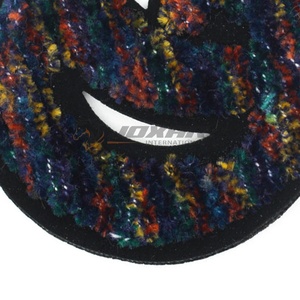 ผ้ากำมะหยี่ปักลายสำหรับเสื้อผ้าแผ่นปักสีสันสดใสแผ่นติดโลโก้ตามสั่ง - Product Image 6