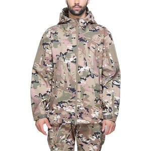 Chaqueta Táctica Unisex para Otoño e Invierno, Impermeable, Cortavientos, de Punto, con Forro Polar, Transpirable y Cálida - Product Image 3