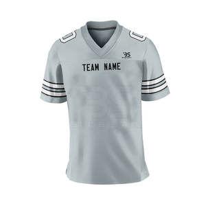 Camiseta de fútbol americano hecha en Pakistán, sublimación, diseño personalizado, Camiseta deportiva de media manga para adultos - Product Image 6