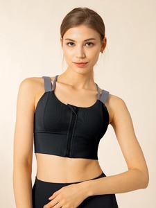 สั่งทําพิเศษโยคะชุดชั้นในพืชยอดนิยมออกกําลังกายสวมใส่สูงสนับสนุนชุดชั้นในกีฬาไร้รอยต่อสําหรับผู้หญิงโยคะสวมใส่ - Product Image 4