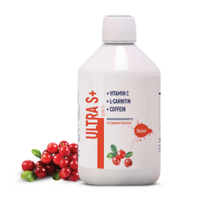 Ultra S+ para Suplemento 500 ML Vitamina C L-Carnitina Cafeína Arándano Rojo Control del Apetito Fórmula Sin Azúcar Alta Concentración - Product Image 1