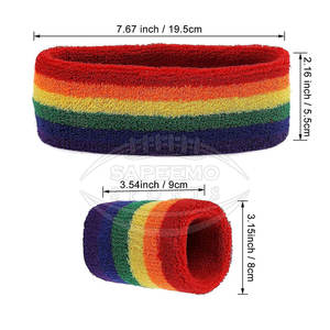 Bandeau de sport confortable, fin, tissé, 100 % coton, protection professionnelle, personnalisable, durable, pour hommes et femmes - Product Image 4