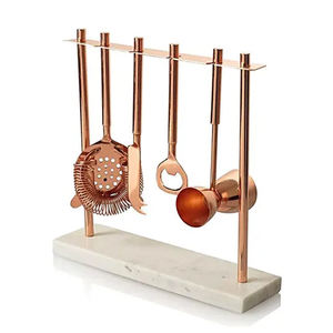 Vente en gros du meilleur nouvel ensemble d'outils de bar professionnel en cuivre à un prix abordable disponible en Inde. - Product Image 3