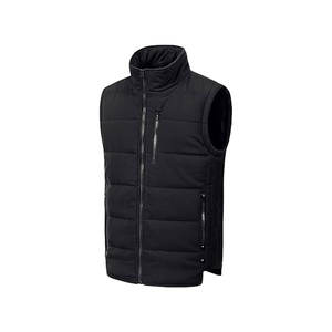 Hot Selling Winter Warm Sleeveless Bubble Jackets Custom <b>Hoodie</b> Puffer Vest for Men - Product Image 2