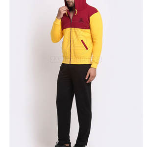 Chándal para correr de dos piezas ajustado para hombre con cintura ajustable Ropa informal para correr de invierno - Product Image 4