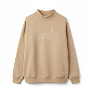 Sweat-shirt décontracté pour femme, coupe ample, imprimé avec un logo sur le devant, doublure en polaire, tissu doux, coupe décontractée, mode streetwear d'automne - Product Image 1