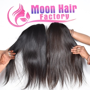 Producto Original, Aspecto Natural, Cabello Humano Indio Virgen en Paquetes, Liso, Sin Procesar, Cutícula Alineada, Precio al por Mayor - Product Image 3