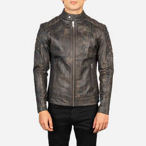 Vestes en cuir de marque pour hommes Vêtements d'extérieur de qualité supérieure, élégants, durables et confortables pour un usage quotidien Vestes pour hommes - Product Image 1