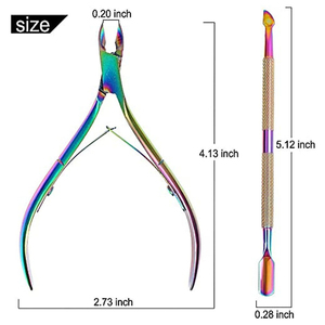 Cortaúñas de Acero Inoxidable de Grado Médico, Portátil y de Lujo, con Cuchilla Afilada y Apertura de Mandíbula Ancha para Uñas Encarnadas Gruesas - Product Image 4