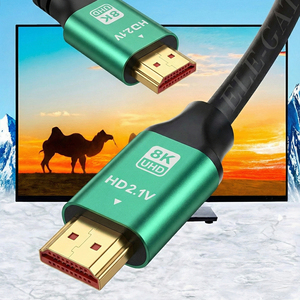 Cable USB Tipo C de 5 Metros, Ultra Alta Velocidad 48Gbps 2.1, Revestimiento de PVC y Nylon, Blindaje Trenzado, Macho-Macho, 8K 60Hz para Proyector - Product Image 3