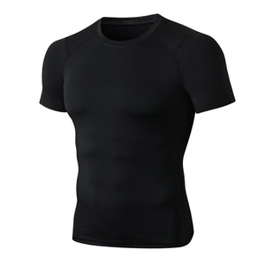 Chemise de compression personnalisée pour homme, unisexe, manches longues, légère, séchage rapide, antistatique, coupe-vent, 240g, spandex, polyester, service OEM - Product Image 1