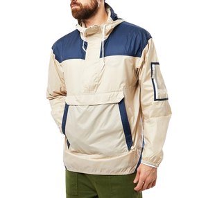 Veste coupe-vent en nylon ripstop pour homme avec logo personnalisé, imperméable, nouvelle mode, veste coupe-vent - Product Image 1