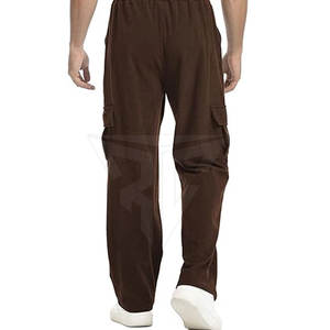 Pantalones holgados de gran tamaño personalizados para hombre, ropa de calle informal con patrón recto de cintura media, precio razonable - Product Image 2