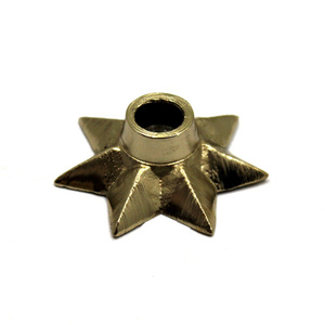Modern Design <b>Star</b> Shape Christmas Decorative Metal Taper Candle Holder Silver Plated for Indoor and Outdoor <b>Lighting</b> Decoration - Product Image 5