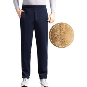 Pantalones de chándal de pierna recta de Color negro, tamaño ajustable, estilo más nuevo, ropa para exteriores, pantalones de chándal transpirables de algodón y poliéster para hombres - Product Image 3
