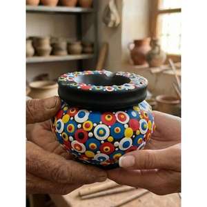 Tajine marocain authentique fait main en céramique, pot de cuisson traditionnel pour four et cuisinière, résistant à la chaleur, écologique pour cuisines - Product Image 1