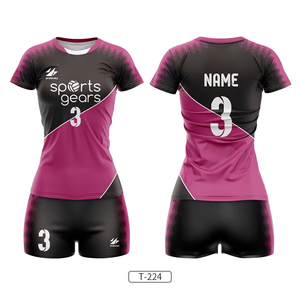 เสื้อวอลเลย์บอลโพลีเอสเตอร์แบบแห้งเร็วปรับแต่งได้สำหรับทีมและการฝึกซ้อม - Product Image 2