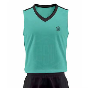 Fabriqué au Pakistan, produit phare : uniforme de basketball personnalisé, maillot et short sans manches pour hommes, en vente. - Product Image 4