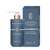 Champú Coreano Purificante NOLA Contra la Caída del Cabello 500g para Todo Tipo de Cabello, Cuidado del Cuero Cabelludo, Nutritivo para el Crecimiento del Cabello, Sin Silicona