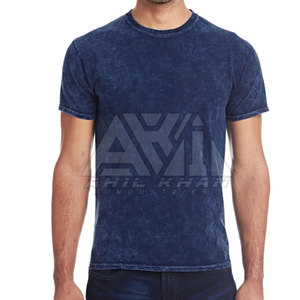 Camisetas de Hombre de Poliéster/Algodón de Secado Rápido y Transpirables con Lavado Ácido, de Alta Calidad y Personalizables - Product Image 1