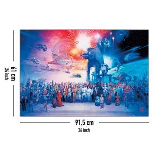 Star Wars Cast <b>Poster</b> for Decorative Digital Printing - Product Image 4