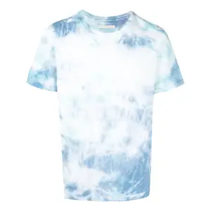 Custom logo gym t-shirt tie dye t shirts high quality Unisex supplier printing Logo designer t shirts for men