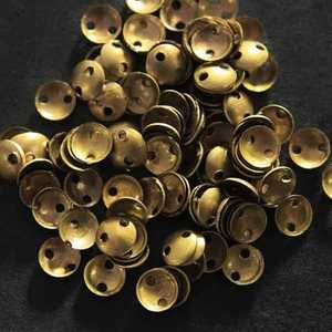 Factory Wholesale 5mm Round Bulk Loose PVC Sequins in <b>Gold</b> Silver Black for DIY Crafts and Garment Accessories - Product Image 1