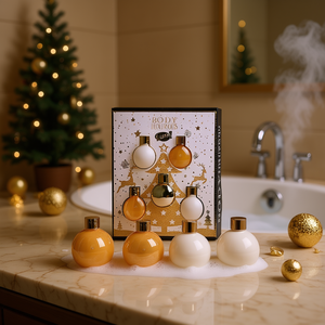 Set Regalo Lussuoso di Palline da Bagno Dorate per Amanti dei Profumi - Product Image 3
