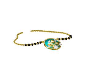 มันกาลุทราเคลือบทอง14K สุดพิเศษสำหรับขายปลีกดีไซน์แบบดั้งเดิมพร้อมคำอุทธรณ์ทางธุรกิจสมัยใหม่ช่วยเพิ่มคุณค่าของแบรนด์และการขยายธุรกิจ - Product Image 3