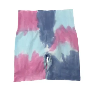 OEM High Waist Gym <b>Leggings</b> Seamless Stretchy Yoga Shorts With Compression Spandex Sportswear Running & Fitness for Women - Product Image 4