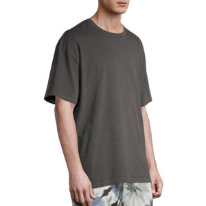 Gran oferta de 100% algodón, Camiseta con estampado de logotipo personalizado para hombre, camisetas deportivas transpirables en blanco lisas de verano para hombre - Product Image 3