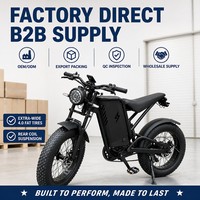 Vélo de montagne électrique à pneus larges 48V 1000W avec cadre en acier, freins à disque, moteur sans balais, batterie au lithium, 26 pouces, vente en gros OEM