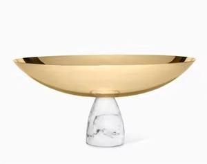 <b>Islamic</b> Aluminum Dates Bowl for Ramadan and Party Table Decor Modern Style Dry Fruit Serving Bowl Home Centerpiece - Product Image 4