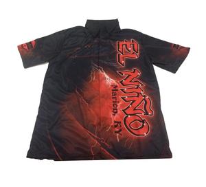 Nueva llegada de los hombres de verano para la camisa de Polo de manga de botón de Diseño a rayas cuello acanalado Color sólido de punto Tops al por mayor - Product Image 2