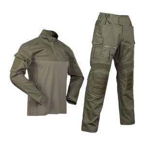 ชุดต่อสู้ลายพรางพร้อมแผ่นรองเข่าระบายอากาศได้ดี - Product Image 6