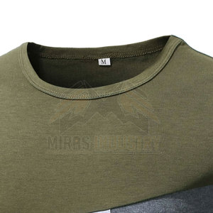 Meilleures ventes T-shirts en toile légère et respirante pour hommes, col rond, manches courtes avec motif imprimé unique - Product Image 5