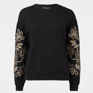 Sudaderas Casuales Negras para Mujer, con Forro y Logotipo Personalizado, Transpirables, Ecológicas, de Felpa, para Verano e Invierno, Gran Venta - Product Image 1