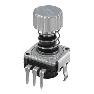 Encodeur rotatif EC11 avec bouton-poussoir 0,5 mm/1,5 mm, 16 impulsions, 16 positions, à ressort, autobloquant, 220 V, 20 A, rotation 360° - Product Image 5