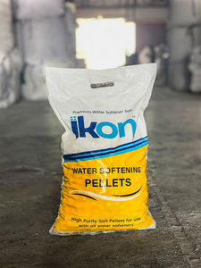 Tablettes de sel pour réservoir de saumure IKON, prix direct usine, 18,1 kg |   Qualité industrielle Pureté 99,9% Utilisation industrielle et adoucissement de l'eau - Product Image 3